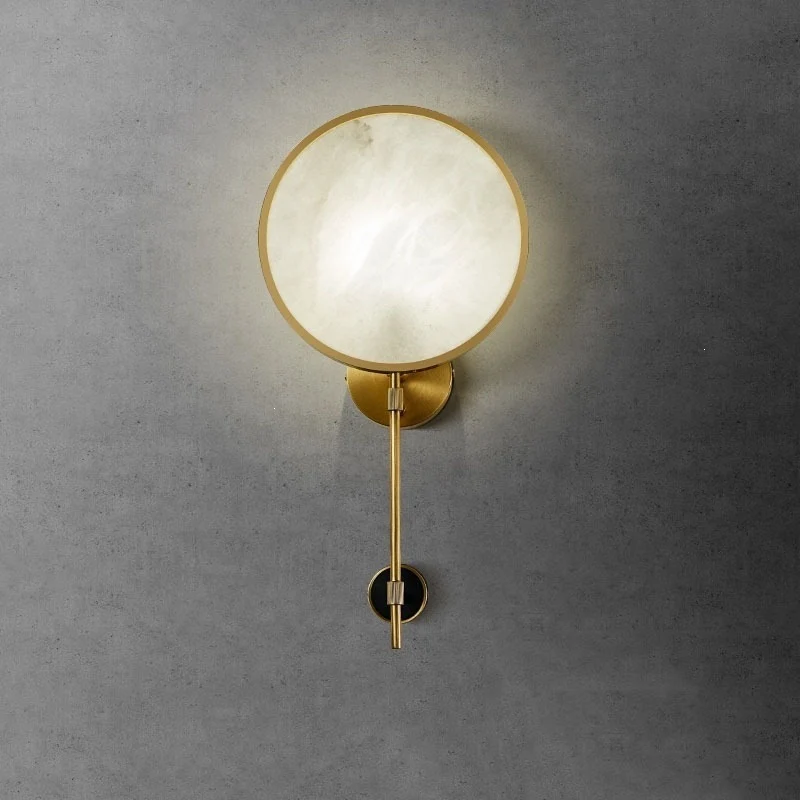 Elegante Runde Wandlampe
