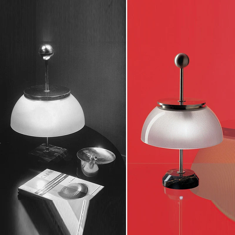 Elegante gefaltete Schirm Tischlampe
