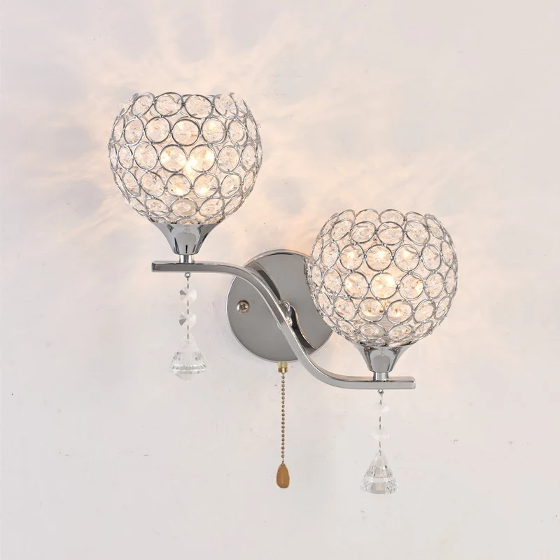 Kristallakzent-Wandlampe