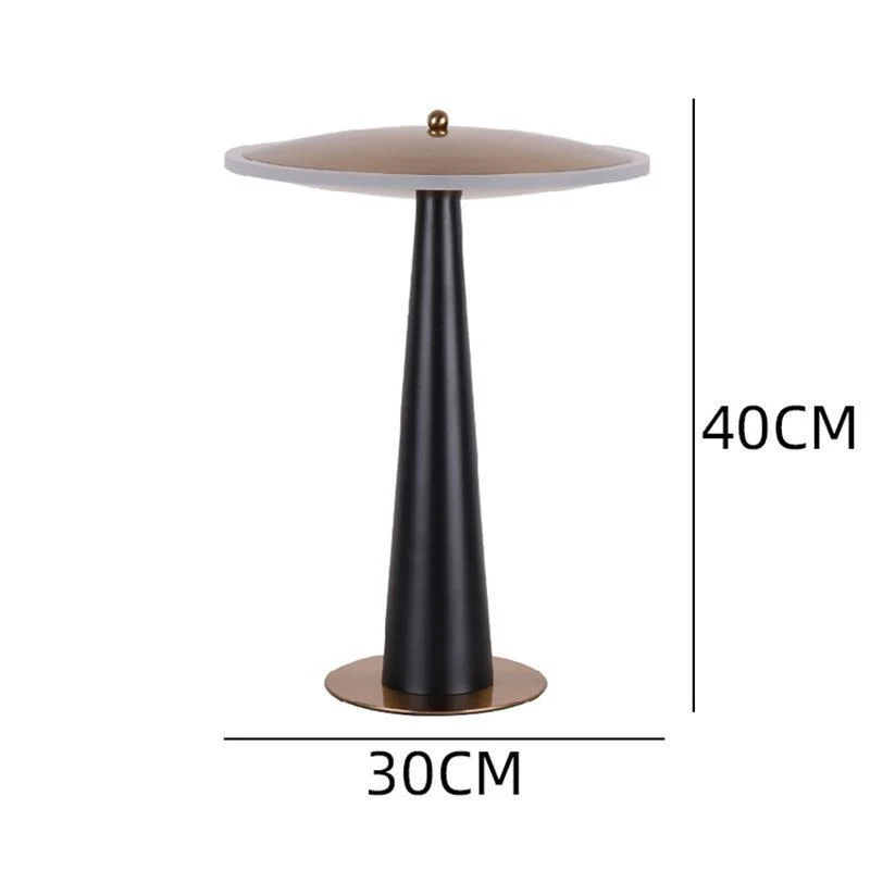 Minimalistische Kegel Tischlampe