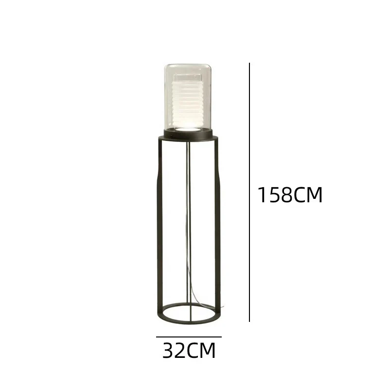 Zeitgenössische Tischlampe mit strukturiertem Glas-Schirm