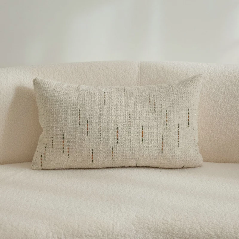 Texturiertes Geweben Accent Kissen für Sofa Dekor