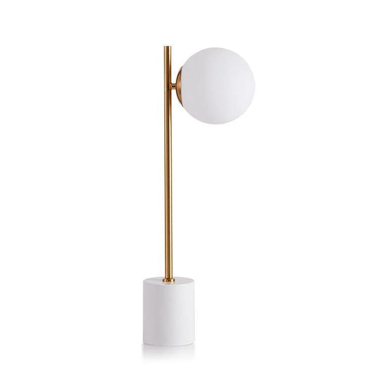 Elegante Tischlampe mit Marmorbasis