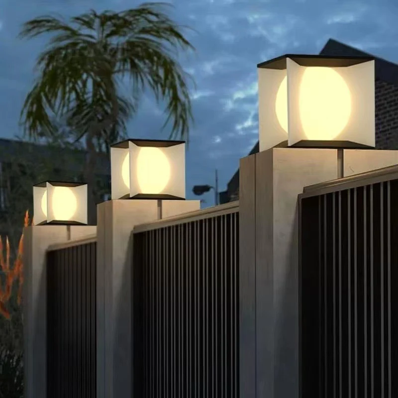 Moderne LED Landschaftsbeleuchtung