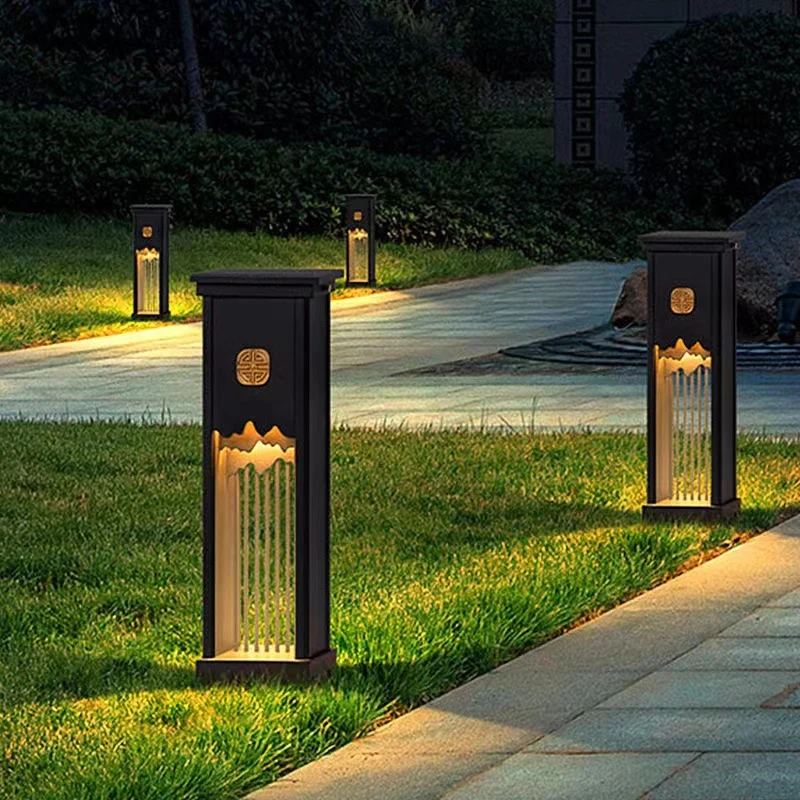 Moderne dekorative LED-Wegeleuchte