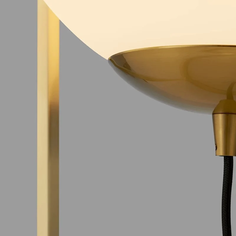 Geometrische Kugel Tischlampe