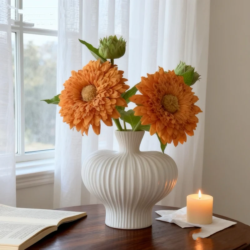 Home dekorative Blumenvase für die Heimdekoration