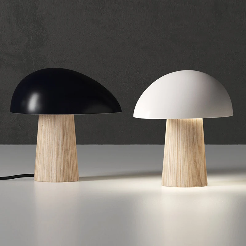Künstlerische pilzförmige Tischlampe