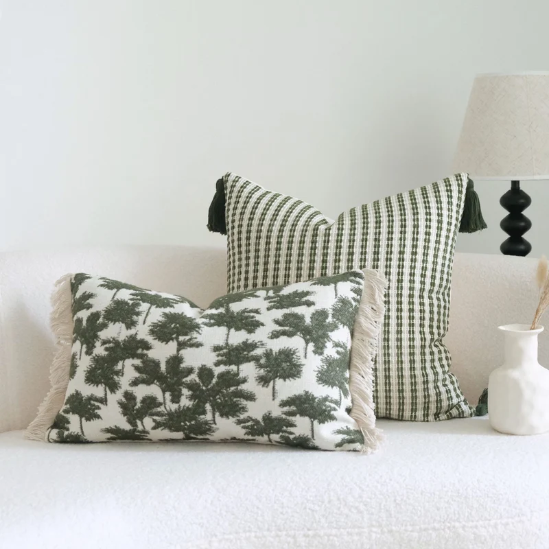 Strukturierter Boho-Stil Wurfkissen