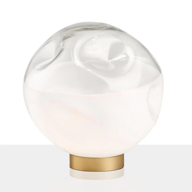 Künstlerische Glas Tischlampe