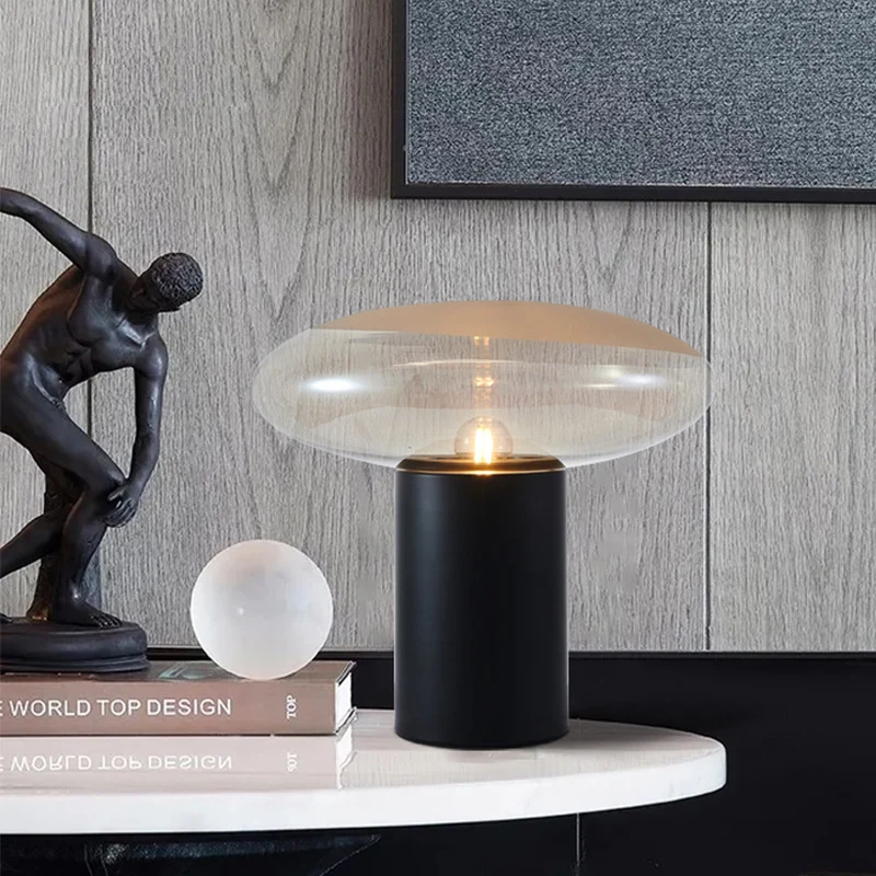 Zeitgenössische Glas Tischlampe