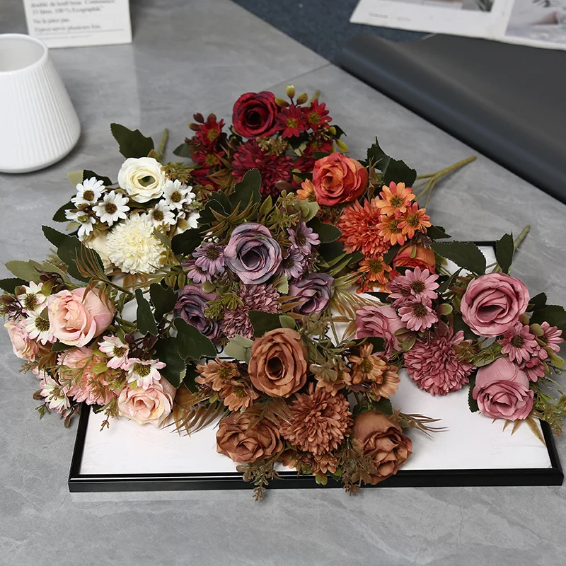 Rustikale Blumenanordnung