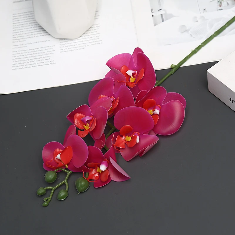 Realistische künstliche Orchideen-Stiel-Anordnung