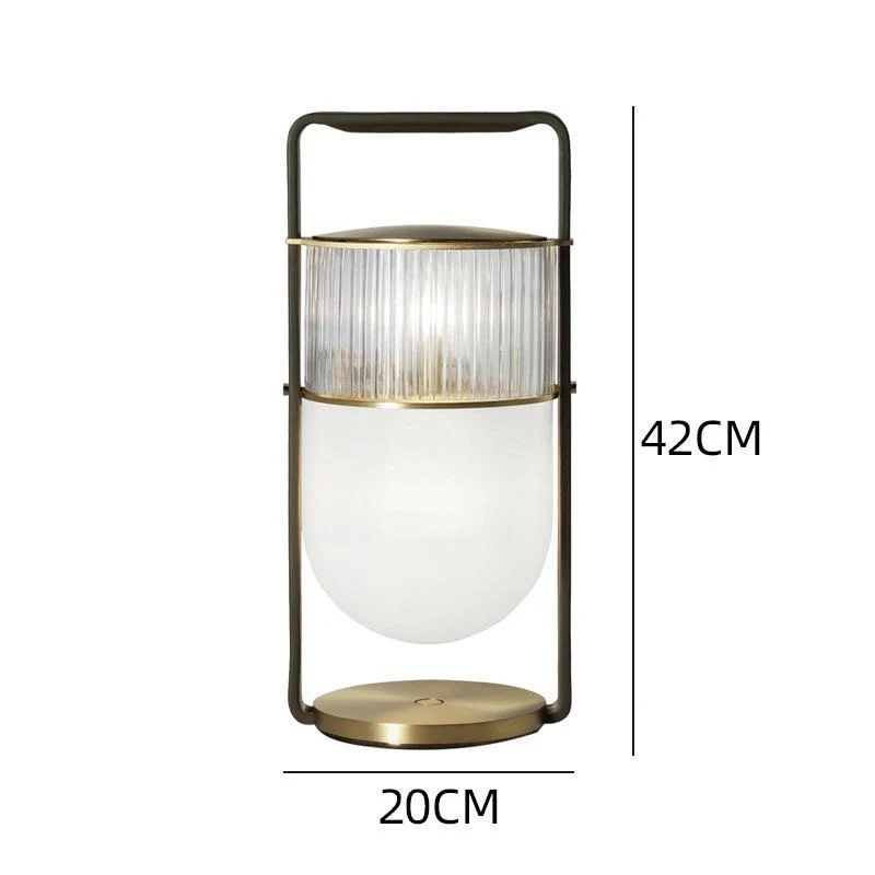 Elegante dekorative Tischlampe