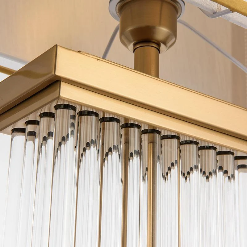 Elegante Kristall Tischlampe