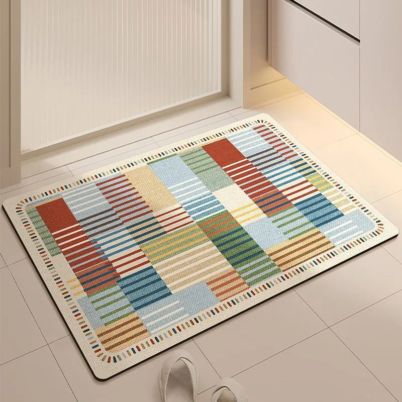Badmatte für Badezimmerboden zu Hause