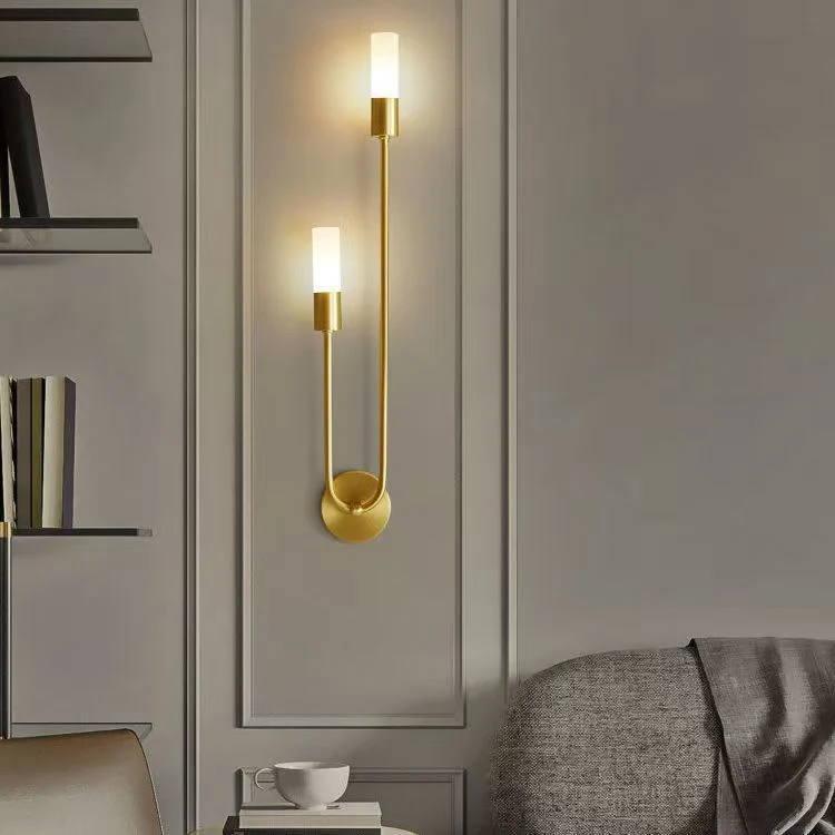 Moderne Dual-Arm Wandlampe