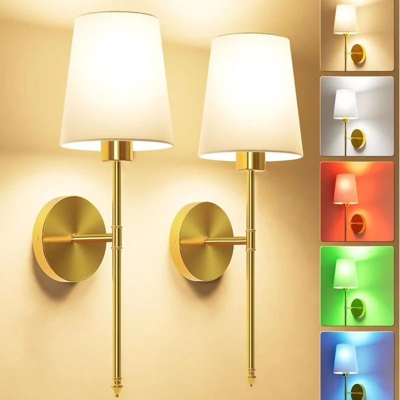 Elegante verstellbare Wandlampe