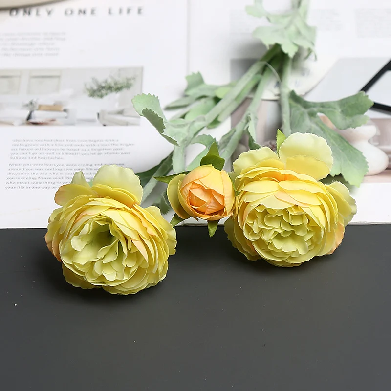 Realistische Kunstblumenstängel
