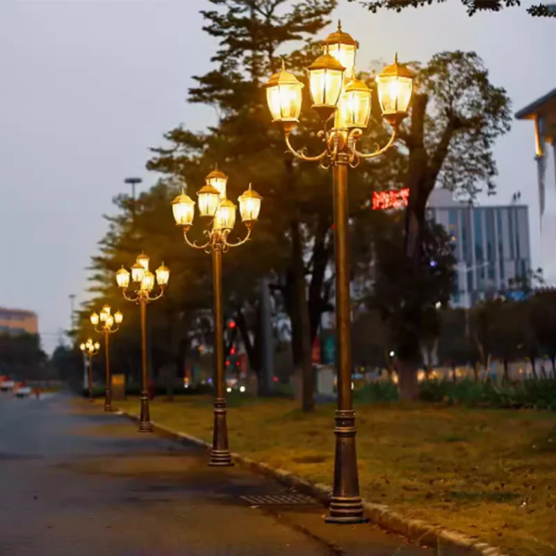 Außen dekorative Straßenlampe