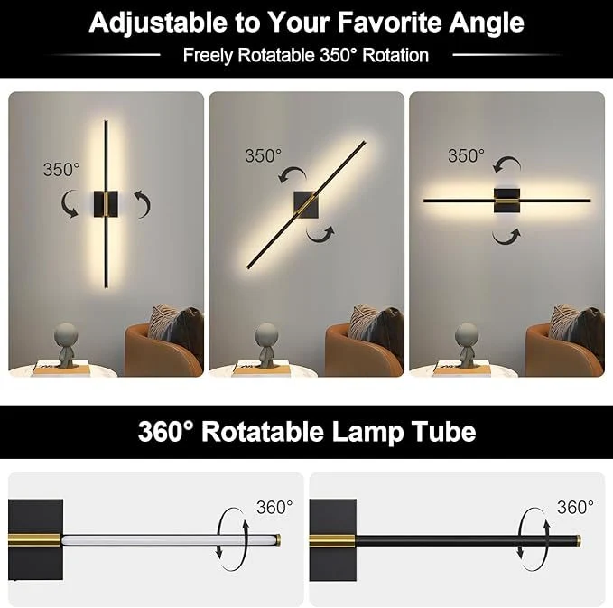 Moderne LED Wandleuchte