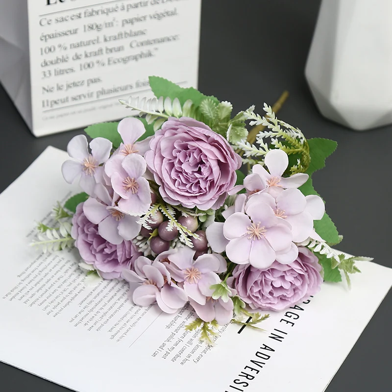 Premium Kunstblumenstrauß