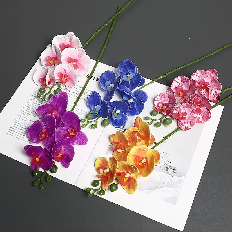 Lebensechter Orchideenblütenstiel