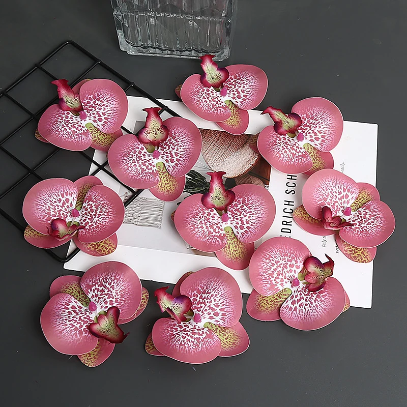 Dekoratives Orchideenblatt für die Wohnkultur展示