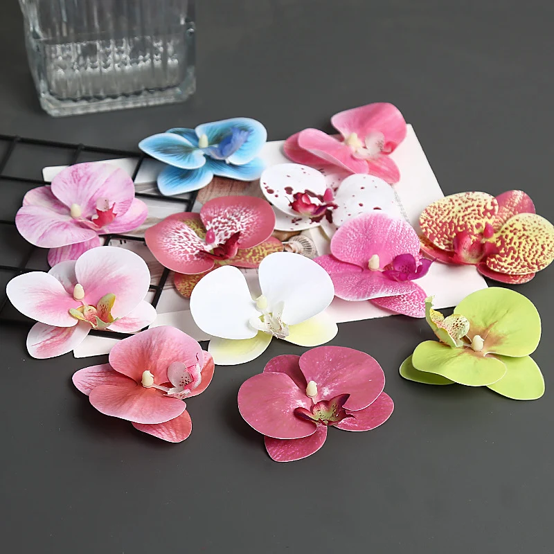 Dekoratives Orchideenblatt für die Wohnkultur展示