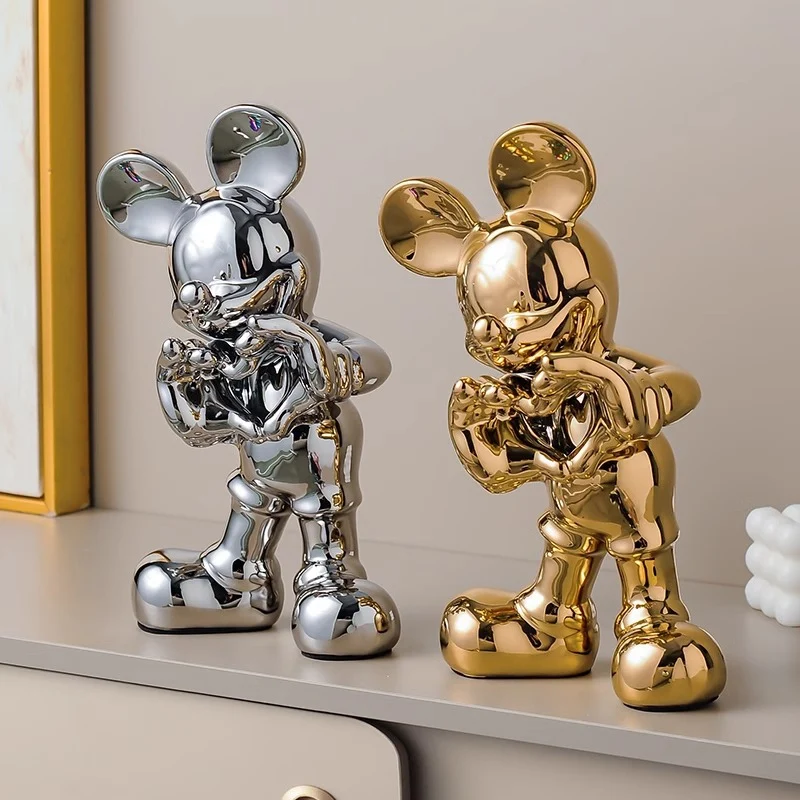 Dekorative Metallfigur Skulptur für die Heim-Dekoration