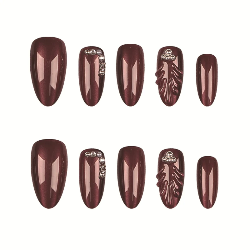 Elegante dekorative Nagelspitzen