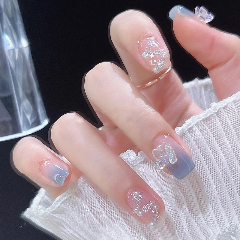 Elegantes Acryl-Nagel-Set