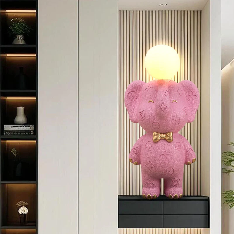 Dekorative Elefantenlampe für die Inneneinrichtung