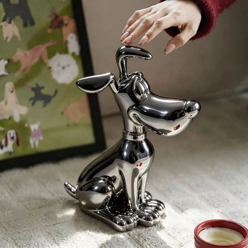 Dekorative Hundefigur für die Inneneinrichtung
