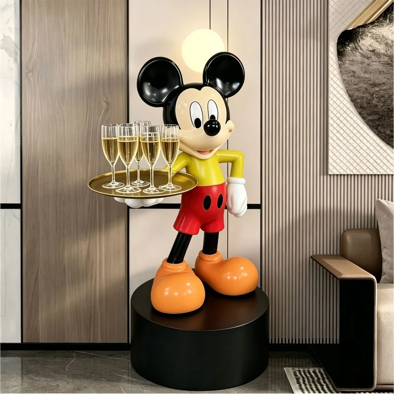 Cartoon-Charakter-Figurine-Ständer für Wohnkultur