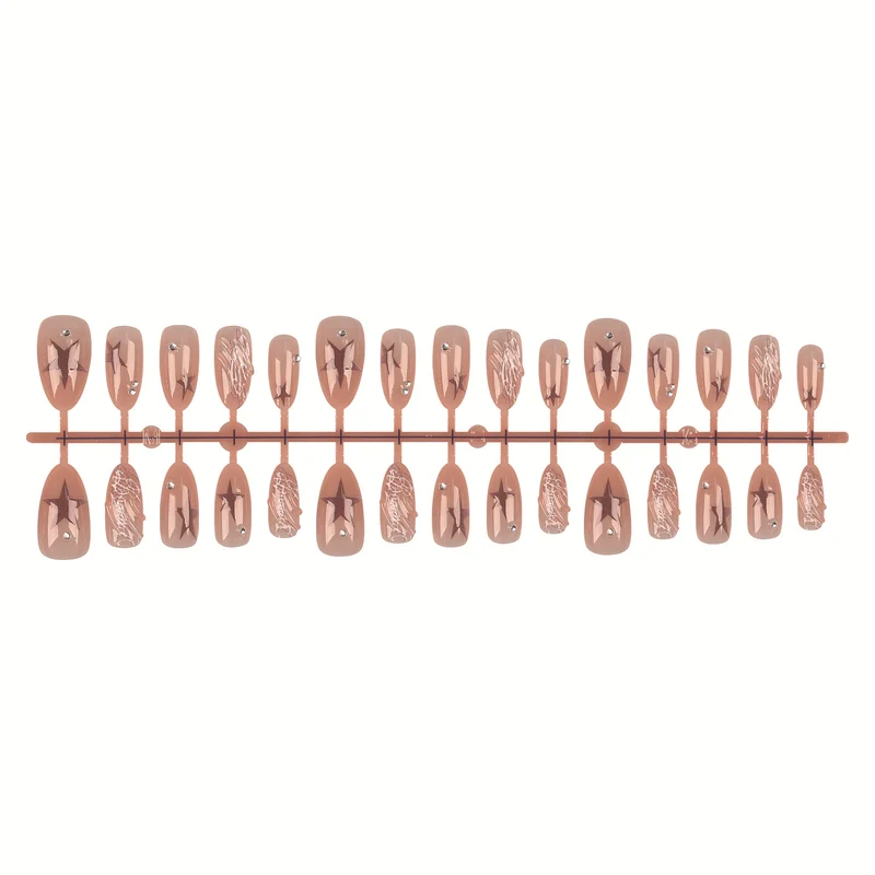 Dekorative Nagelspitzen