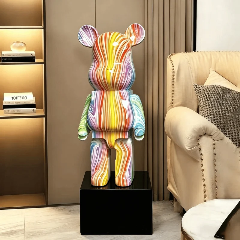 Künstlerische Bärenfigur für die Innenraum-Dekoration