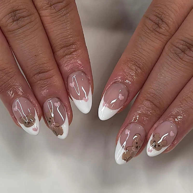 Themen Cartoon Press-On-Nagelset