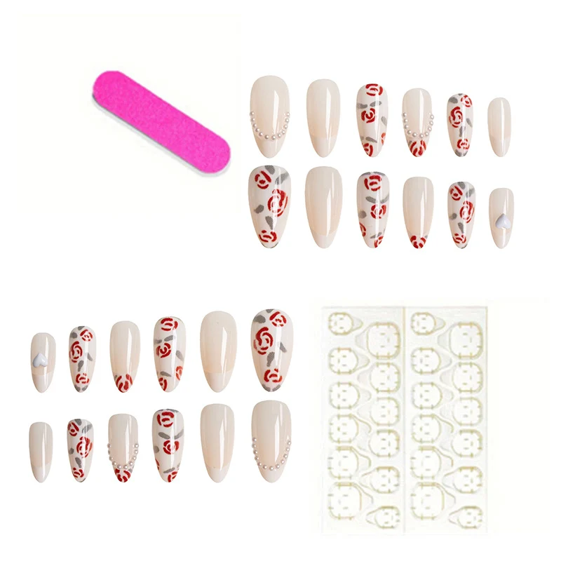Florale Nagelkunst