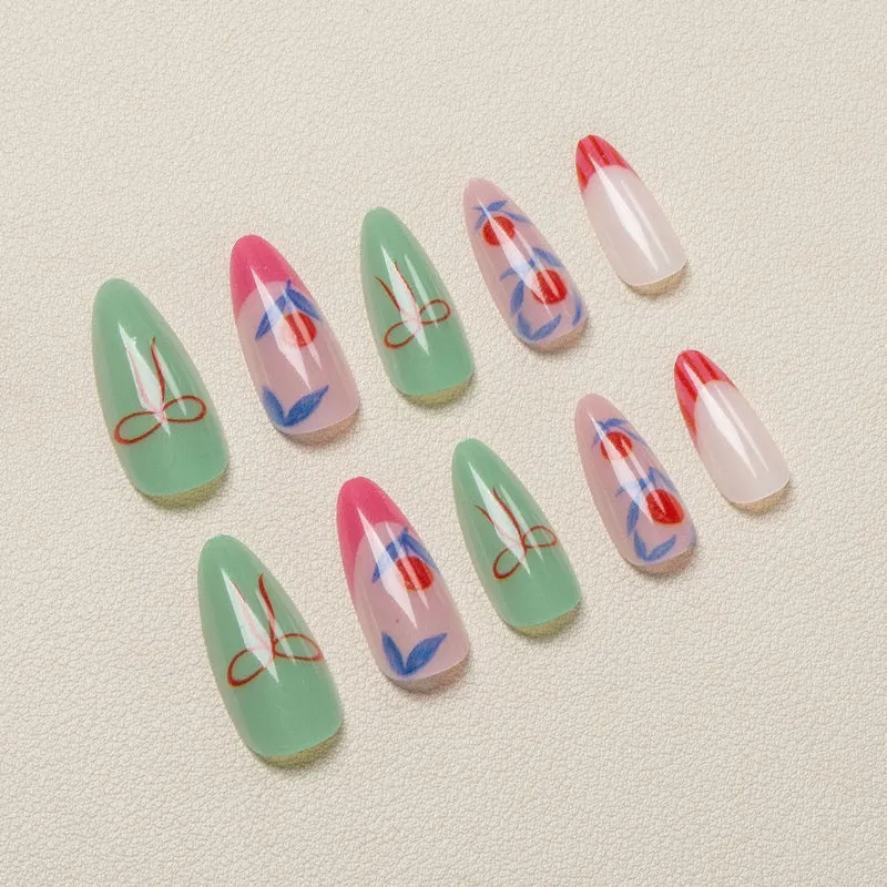 Dekorative Nagelkunst