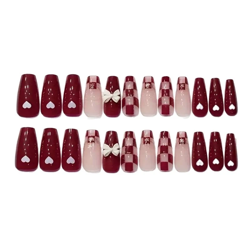 Dekoratives Holiday Nagelkunst Set
