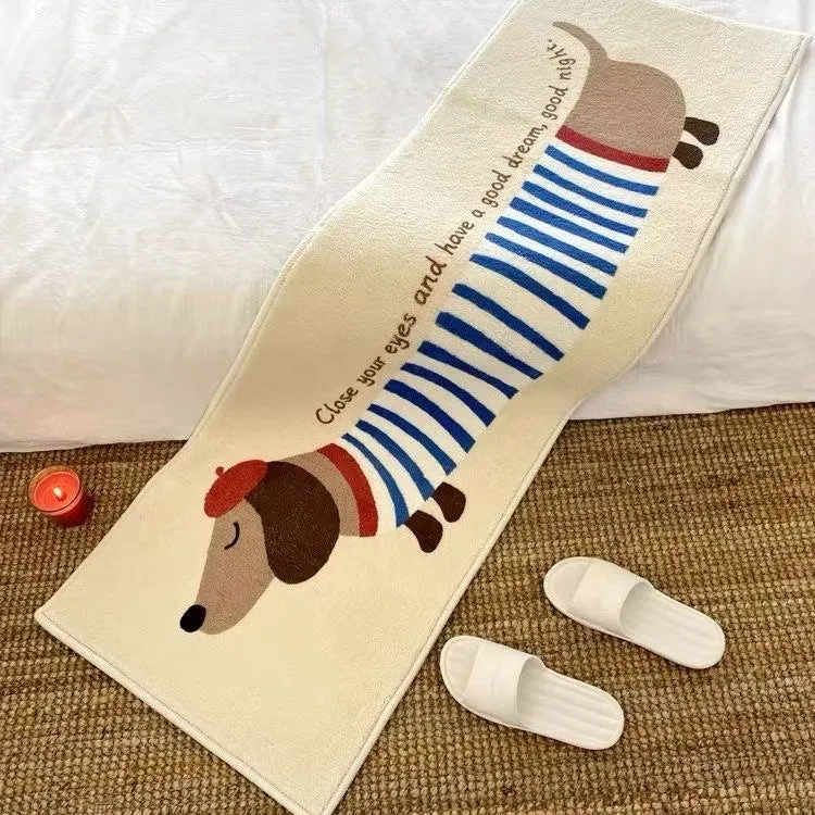 Verspielt Hunde-Themen Teppich