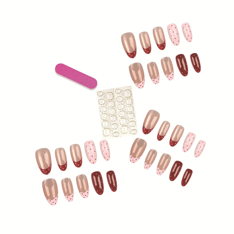 Press-On Nagelspitzen Set