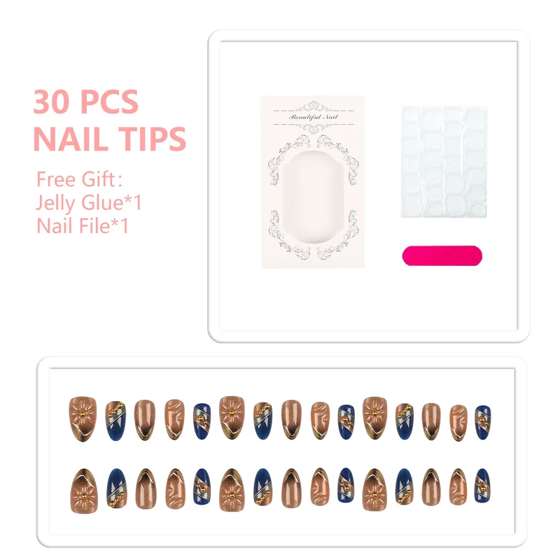 Premium Dekoratives Nagelkunstset