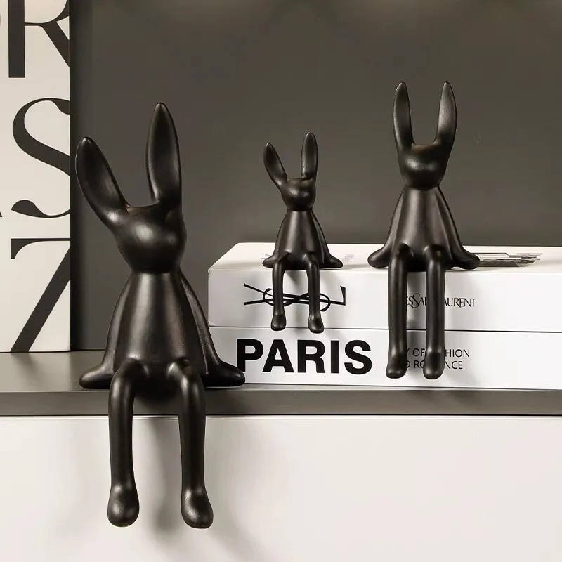Moderne dekorative Kaninchenfigur