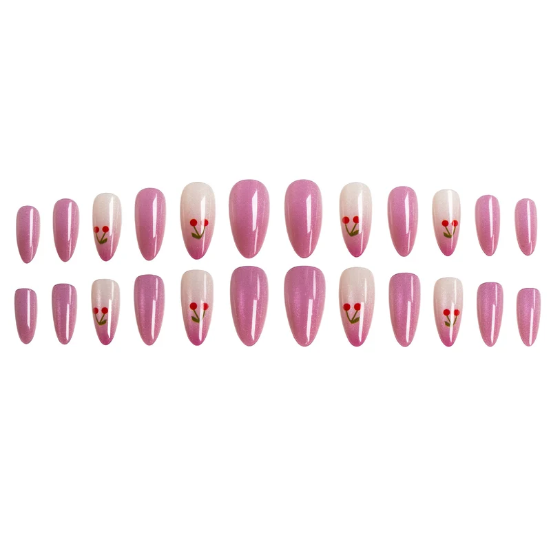 Chic Kirschblüten Nagelkunst