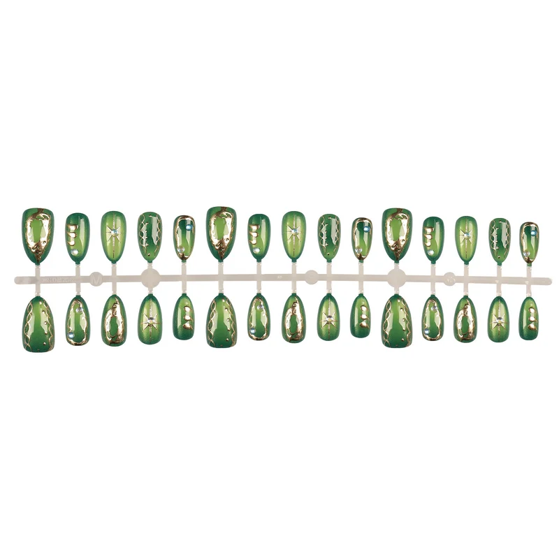 Künstlerisches Press-On Nageldesign Set