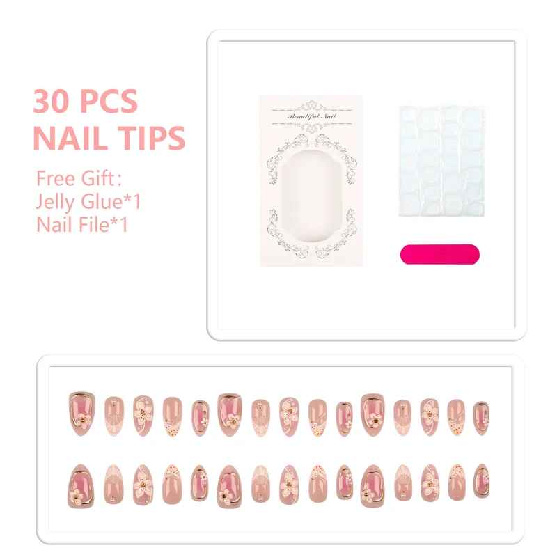 Elegante Nail Tips Set