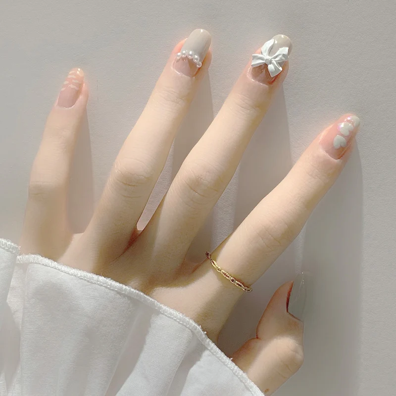 Herz-Themen Press-On Nagelset