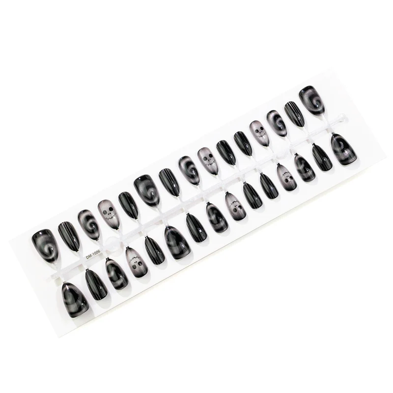 Künstlerisches Press-On Nagelset